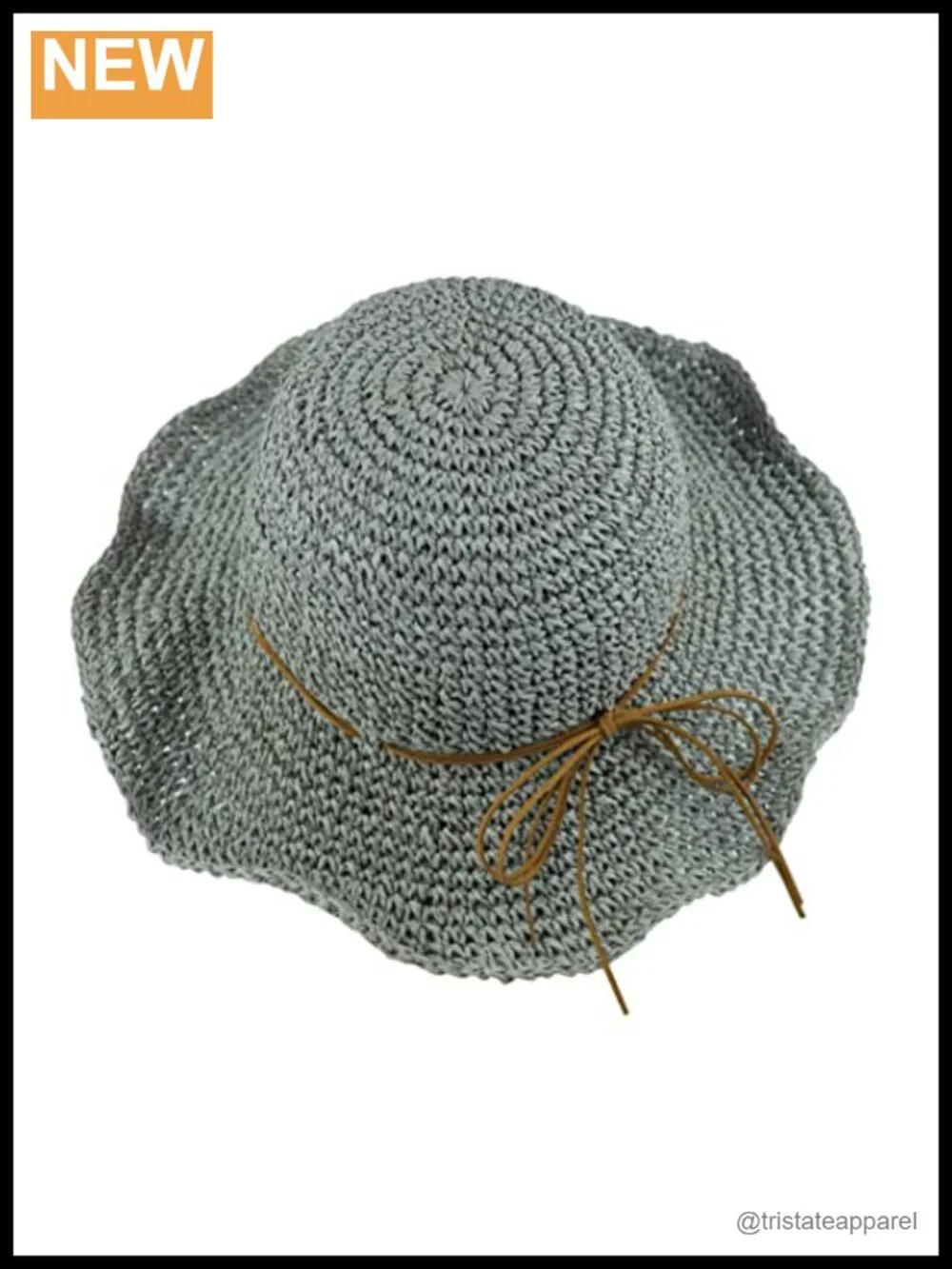 Floppy Straw Sun Hat UV Protection Foldable Packable Beach Hat
